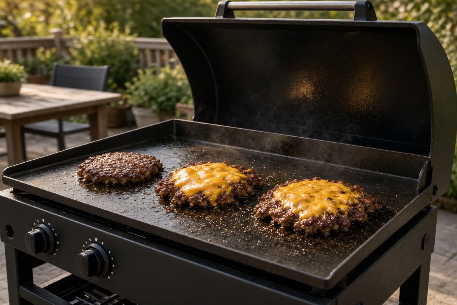 Blackstone 2144EU bord-plancha med gasbrændere