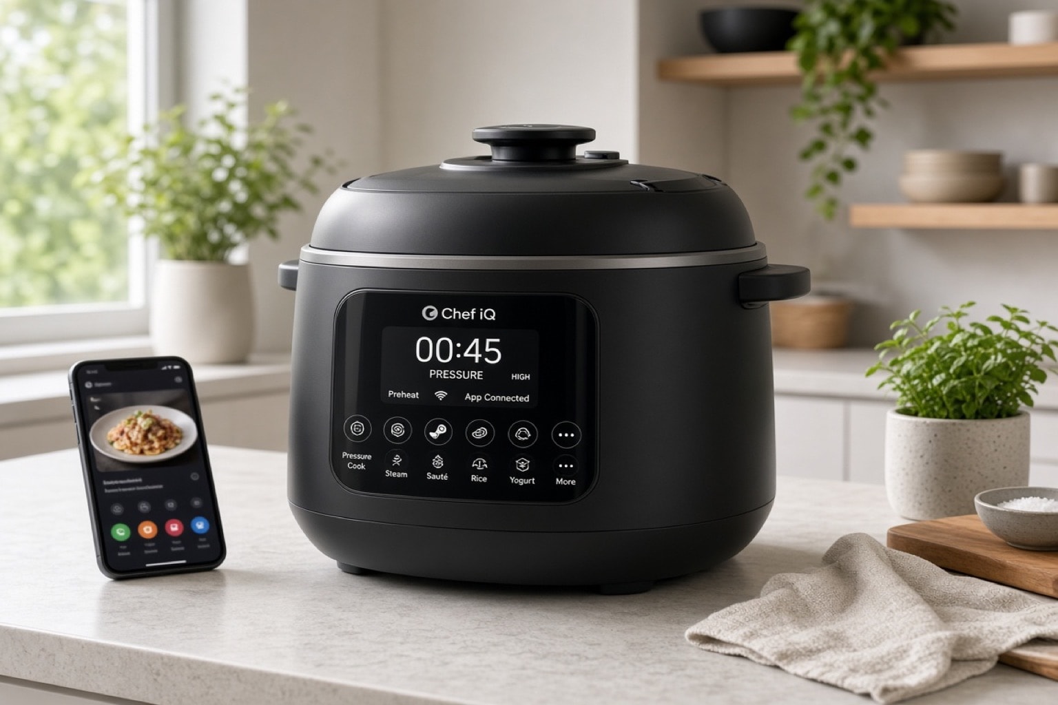 Chef iQ Smart Cooker elektrisk trykkoger med display