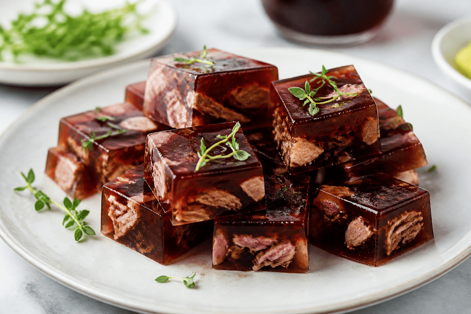 Skiver af portvinssky til smørrebrød