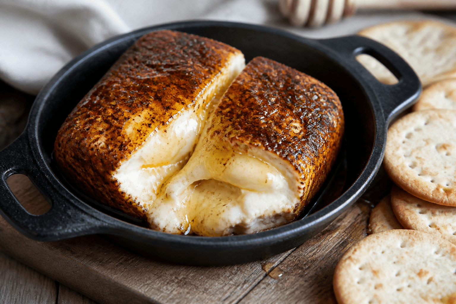 Smoked cream cheese med rub og honning
